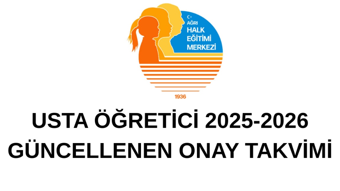 GÜNCEL ONAY TAKVİMİ